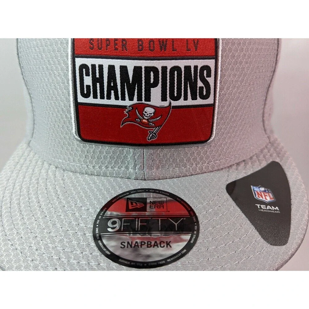 New Era 9FIFTY Tampa Bay Buccaneers Hat Cap Super Bowl Parade Champs Adjustable